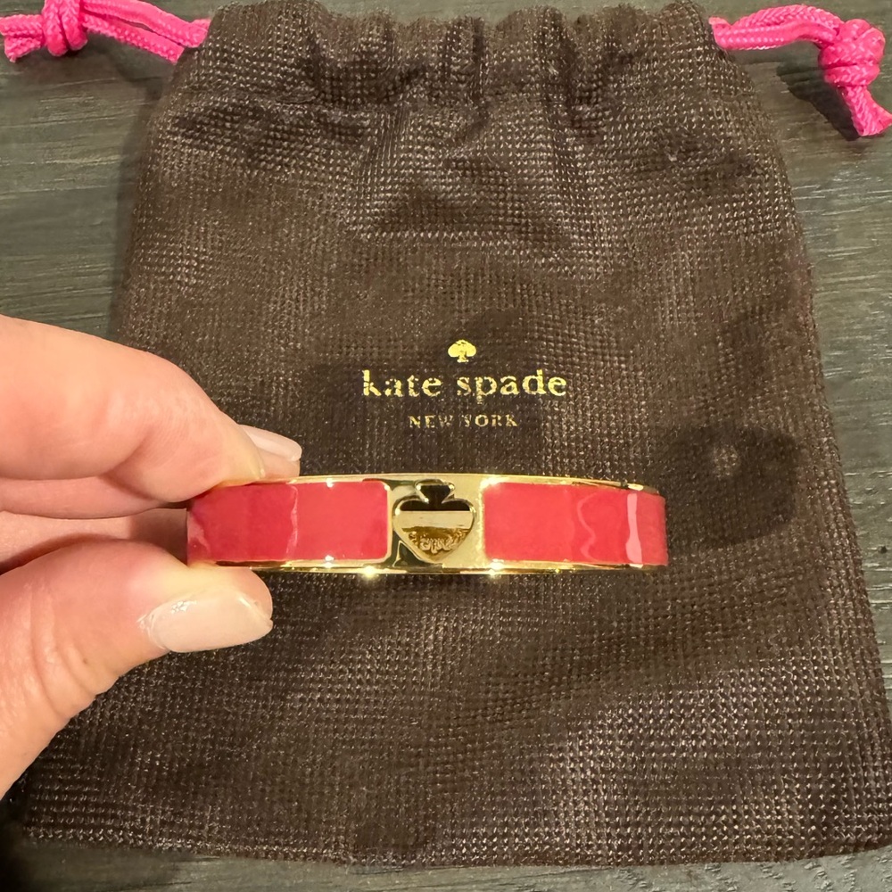 Kate Spade Red Bangle